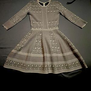 Gianni Bini black & White Dress